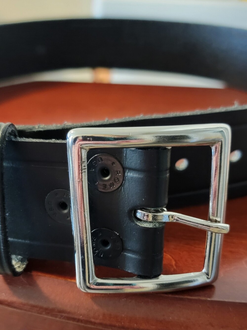 Military Police leather belt - Picture 8 of 8
